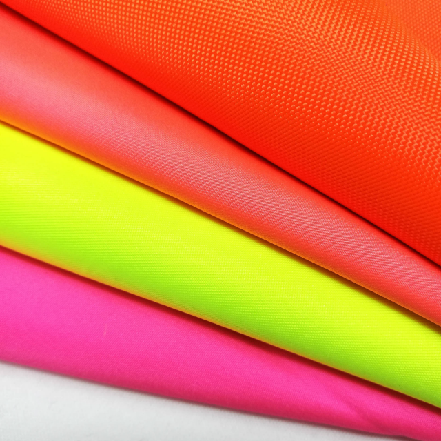 600D Recycled Polyester Fluorescent Coated Fluorine-Free Oxford Fabric for Work Jacket 215gsm — product image 1