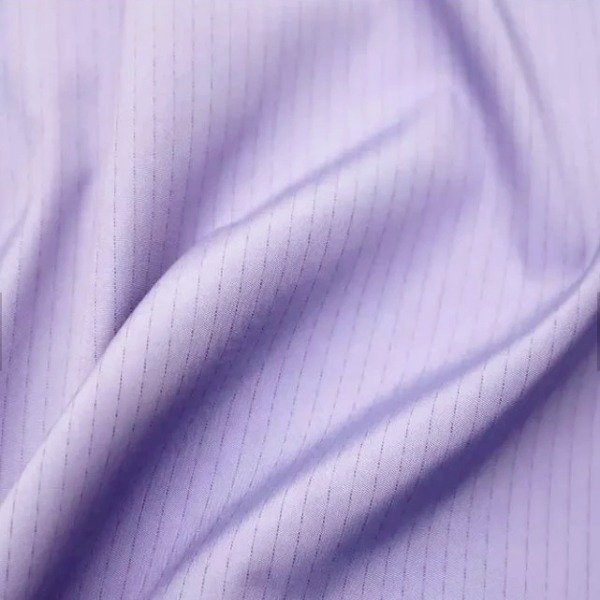 Recycled 300T Stripe Pongee Polyester Fabric with Fluorine-Free Waterproof Finish — product image 1