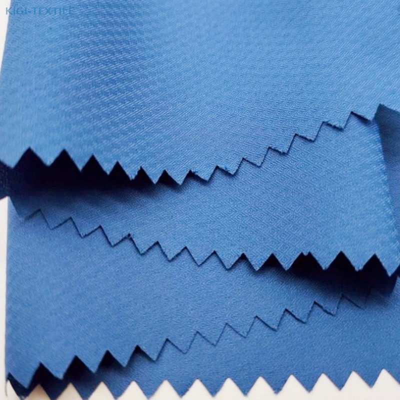 15D 480T Diamond Checks Polyester Pongee Fabric with Fluorine-Free Finish for Down Jacket — product image 1