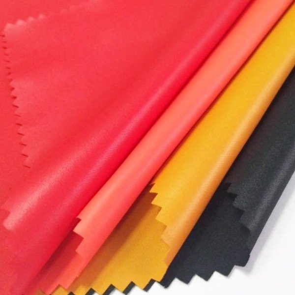 Recycled 75D 240T Polyester Pongee Coated Fabric for Jackets 85gsm — product image 1