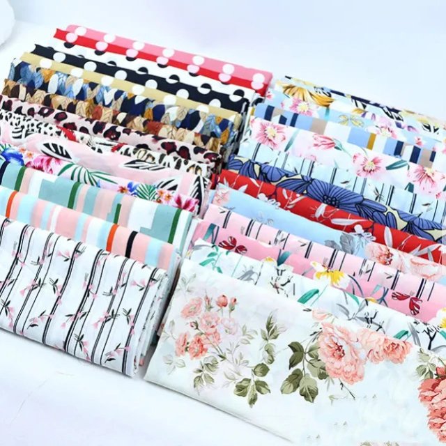 Recycled Polyester Printed Peach Skin Microfiber Moisture-Wicking Quick-Dry Waterproof Fabric for Beach Shorts 200gsm — product image 1