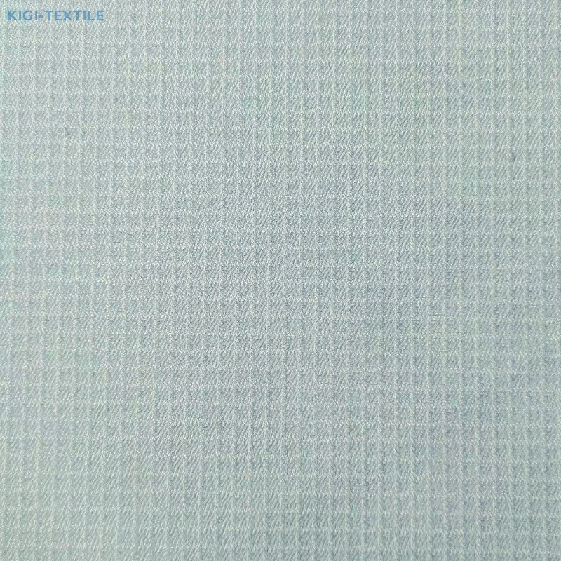 Recycled Nylon Spandex Checks Stretch Fabric Moisture Wicking Quick Dry for Pants — product image 1