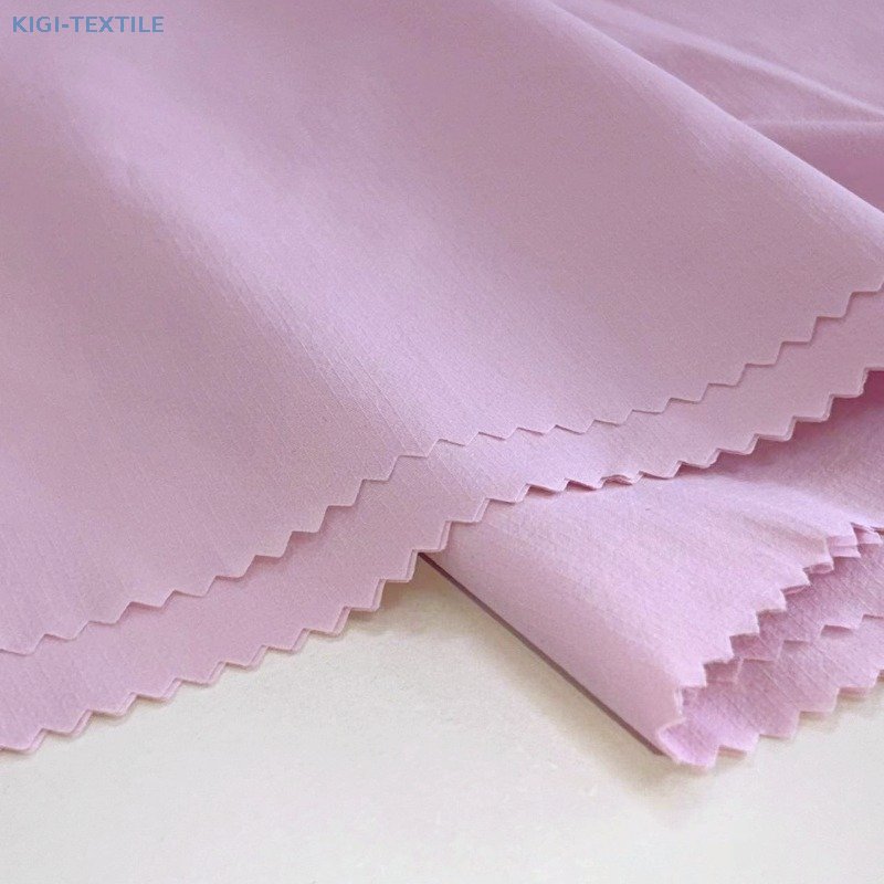 Recycled 40D Nylon 0.15 Grid Ripstop Full Dull Fabric with UPF50+ Sun Protection — product image 1